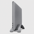 Vertical Laptop Stand For Saving Desk Space And Desktop Workstation Setup